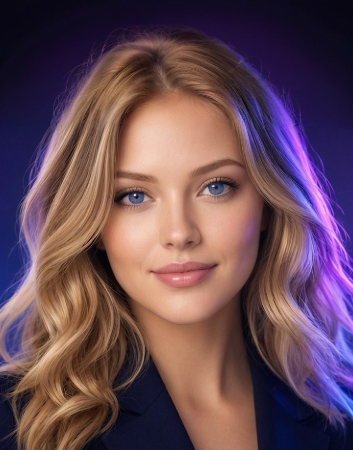 Amanda portrait (AI-generated)